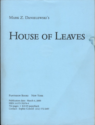 House of Leaves